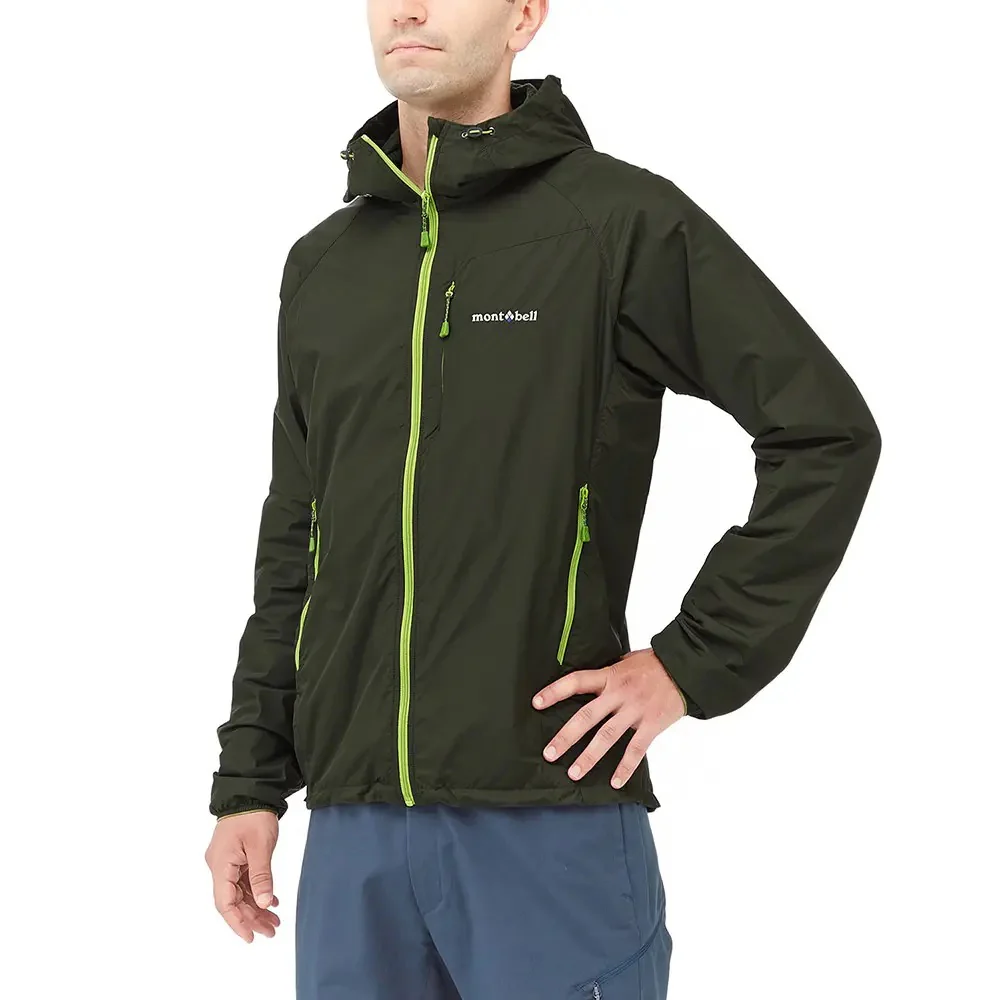 Montbell Light Shell Hooded Jacket Men's - Image 4