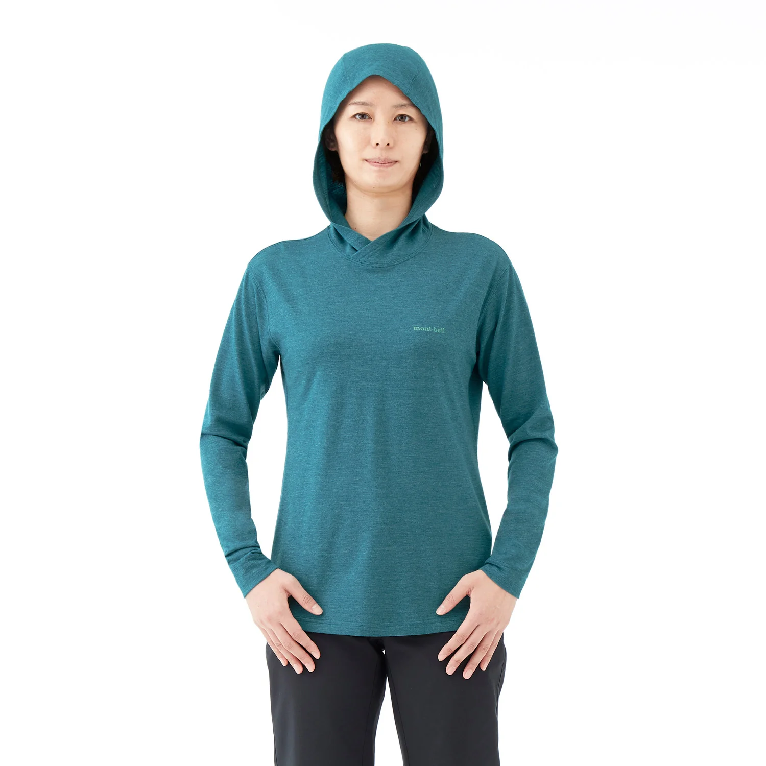 Montbell Merino Wool Plus Light Hoodie Women's - Image 7