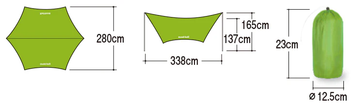Montbell Mini Tarp Hx - Image 2