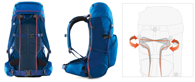 Montbell Trekking Pack 50 Women's - Image 4