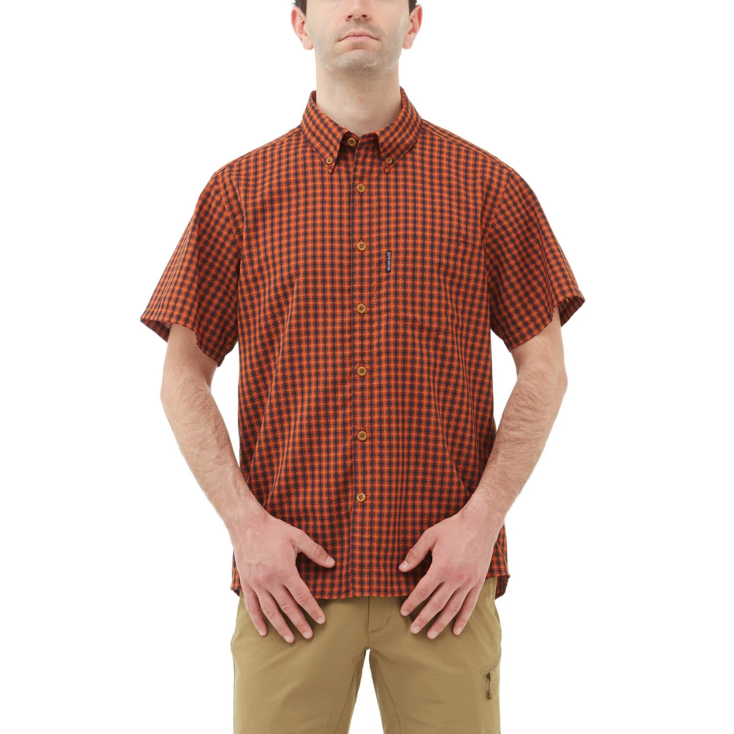 Montbell Wickron Dry Touch Short Sleeve Shirt Men's - Image 11