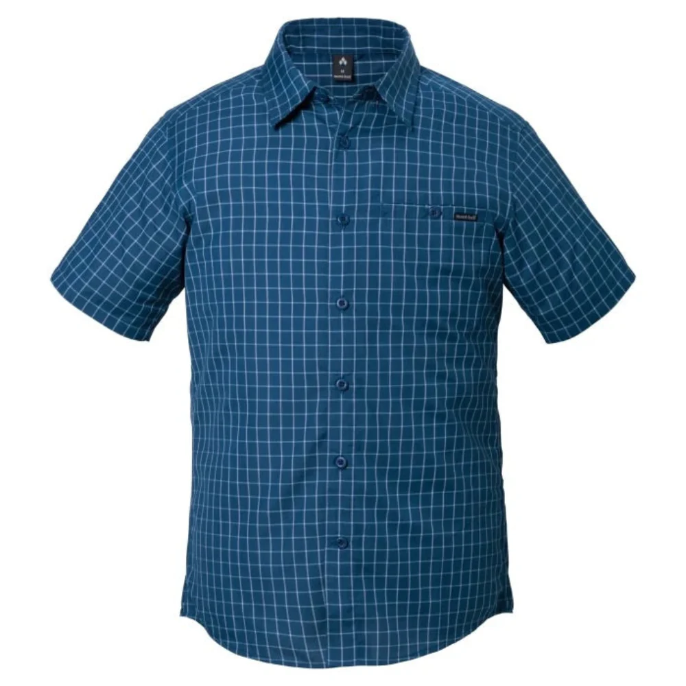 Montbell Wickron Light Single Pocket Short Sleeve Shirt Men's - Image 5