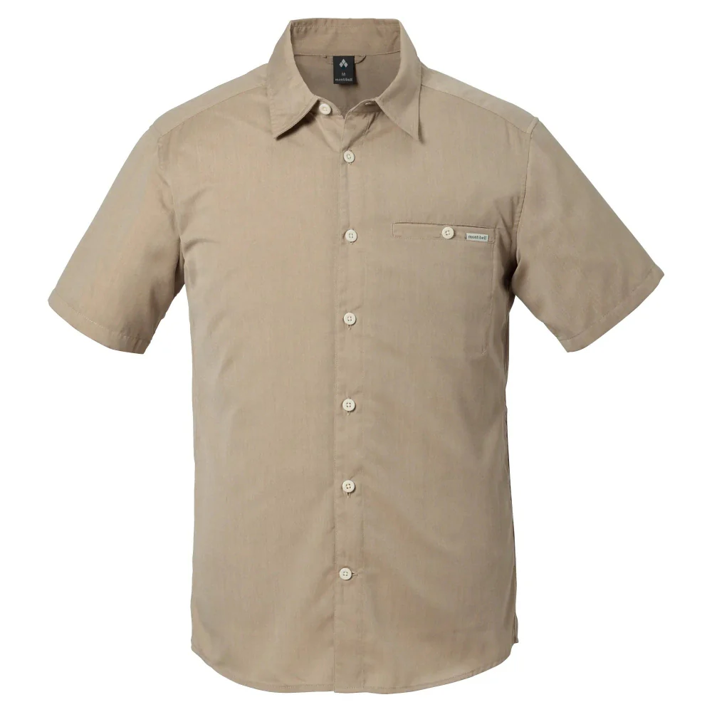 Montbell Wickron Light Single Pocket Short Sleeve Shirt Men's - Image 6